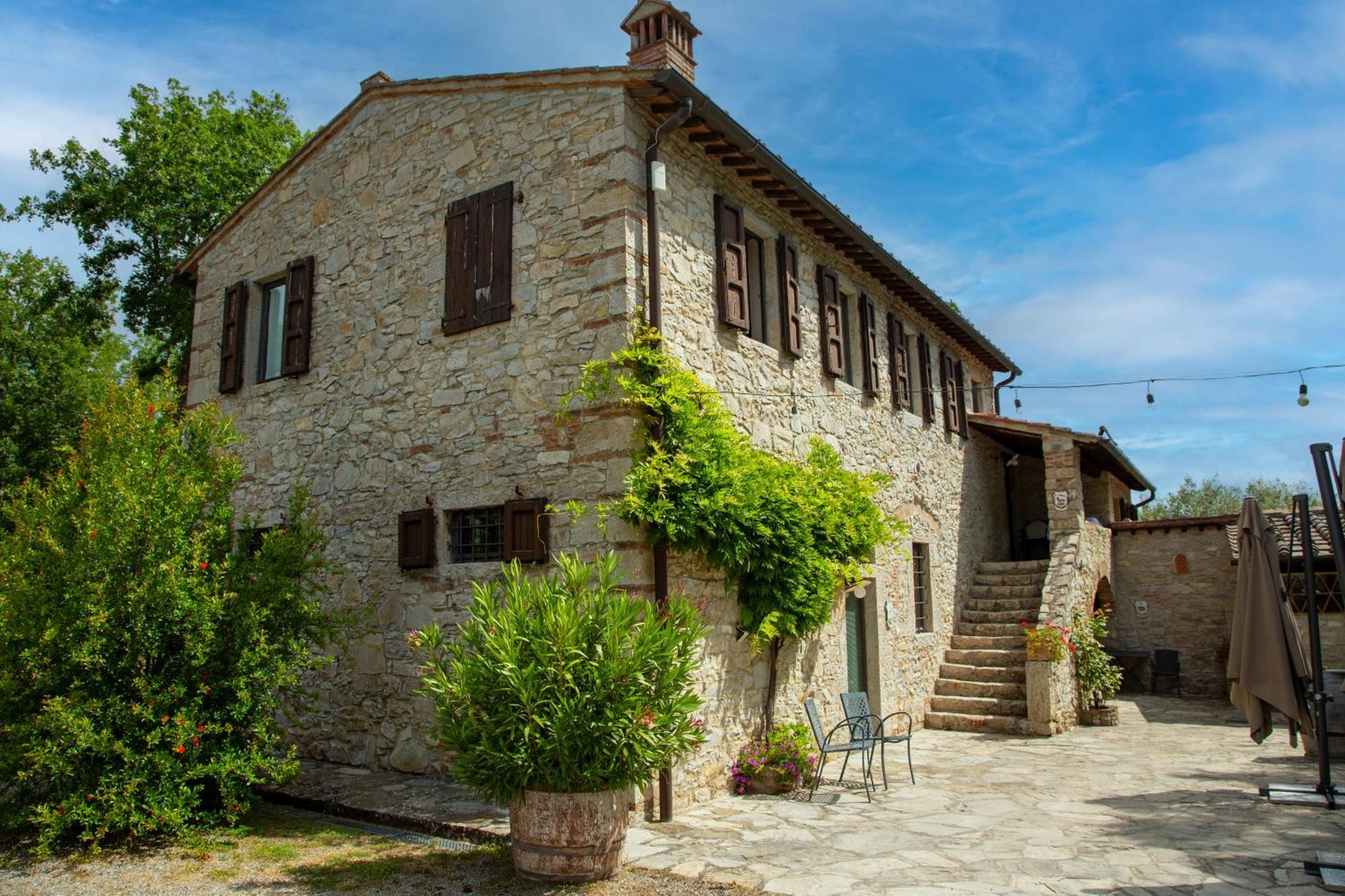 Colombaio Di Cencio Apartman Gaiole in Chianti Kültér fotó